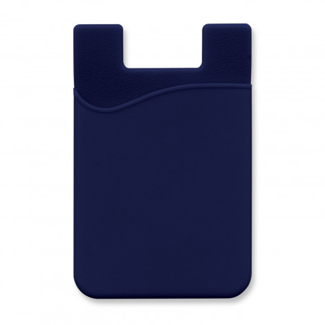 Silicone Phone Wallet - Full Colour 112924 | Navy