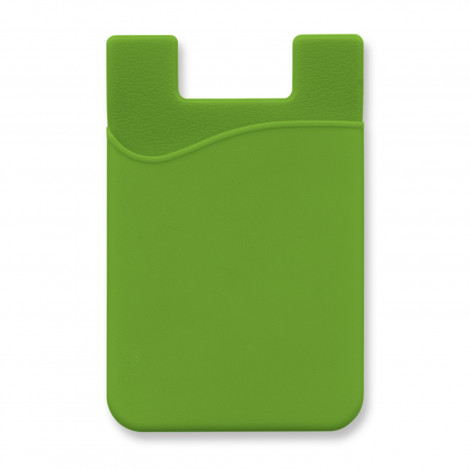 Silicone Phone Wallet - Full Colour 112924 | Bright Green
