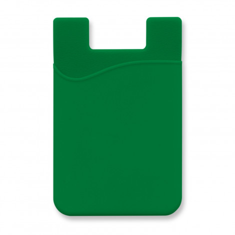 Silicone Phone Wallet - Full Colour 112924 | Dark Green