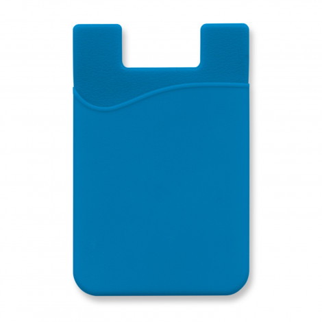 Silicone Phone Wallet - Full Colour 112924 | Light Blue