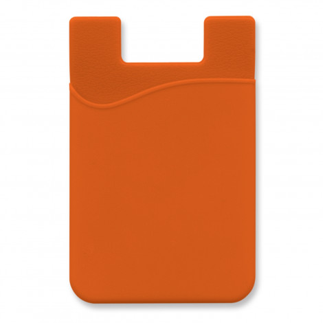 Silicone Phone Wallet - Indent 112928 | Orange