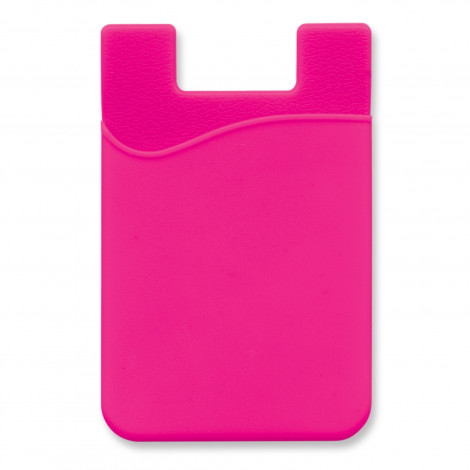 Silicone Phone Wallet - Indent 112928 | Pink