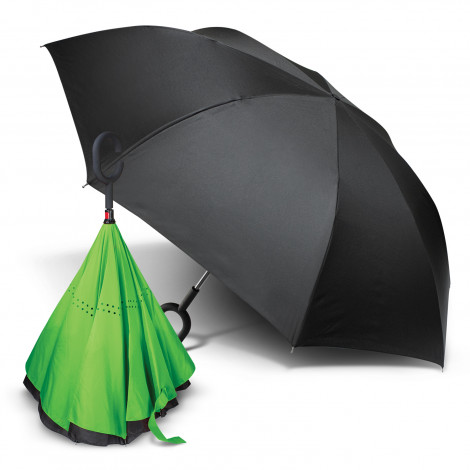 Gemini Inverted Umbrella 113242 | Bright Green