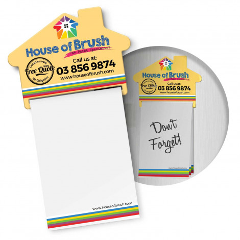 Magnetic House Memo Pad Wholesale 