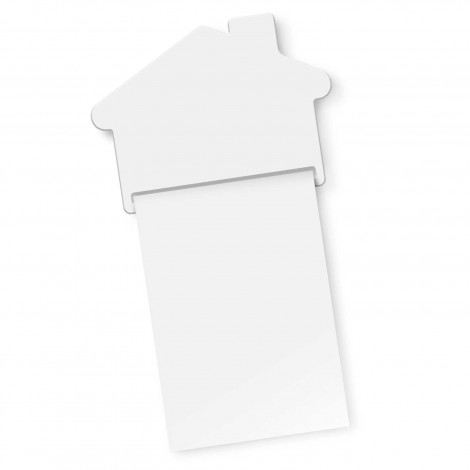 Magnetic House Memo Pad A7 - Full Colour 113367 | White