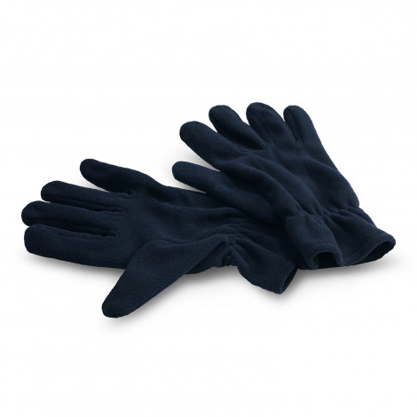 Seattle Fleece Gloves 113652 | Large - Navy