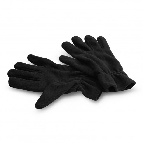 Seattle Fleece Gloves 113652 | Large - Black
