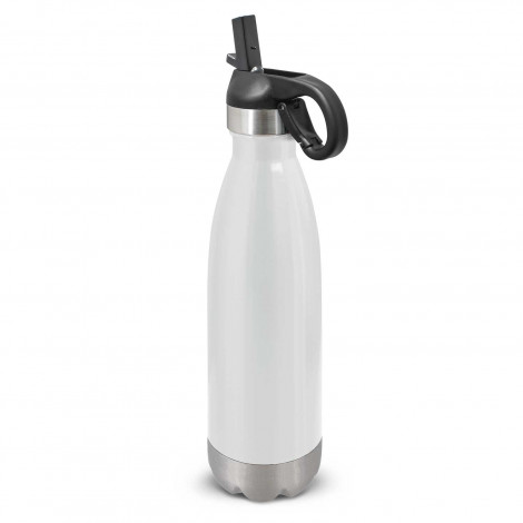 Mirage Steel Bottle - Flip Lid 113808 | White