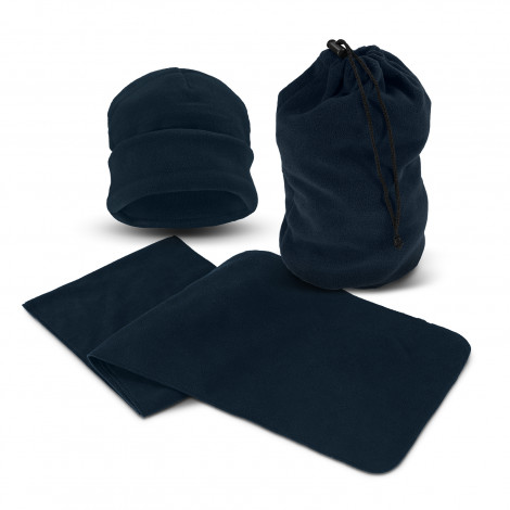 Seattle Scarf and Beanie Set 113844 | Navy