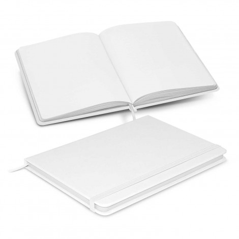 Omega Unlined Notebook 113889 | White