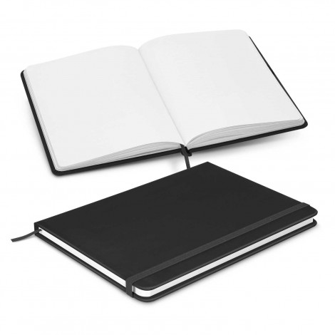 Omega Unlined Notebook 113889 | Black