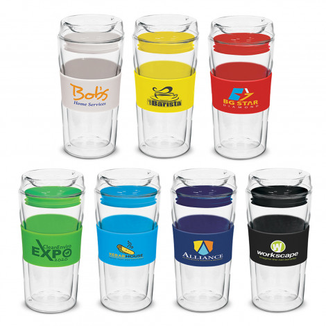 Divino Double Wall Glass Promotional Cup 