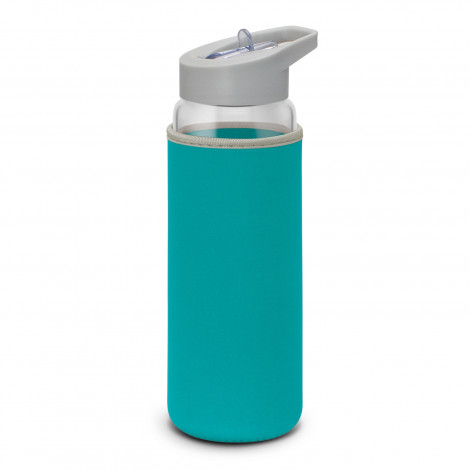 Elixir Glass Bottle - Neoprene Sleeve 115047 | Light Blue