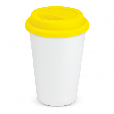 Aztec Double Wall Coffee Cup 115062 | Yellow