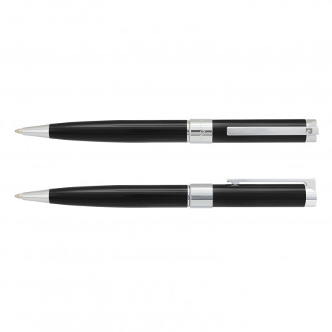 Pierre Cardin Noblesse Pen 115150 | Black/Silver