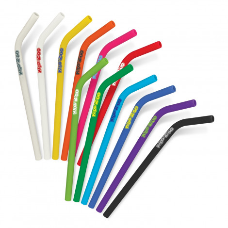 Buy Silicone Reusable Drinking Straws
