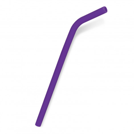 Silicone Straw 115163 | Purple