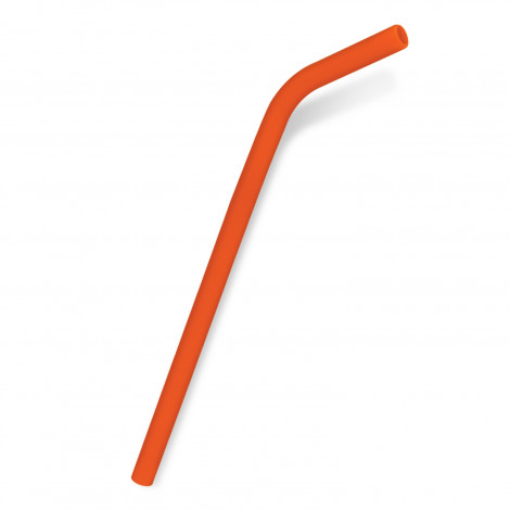 Silicone Straw 115163 | Orange