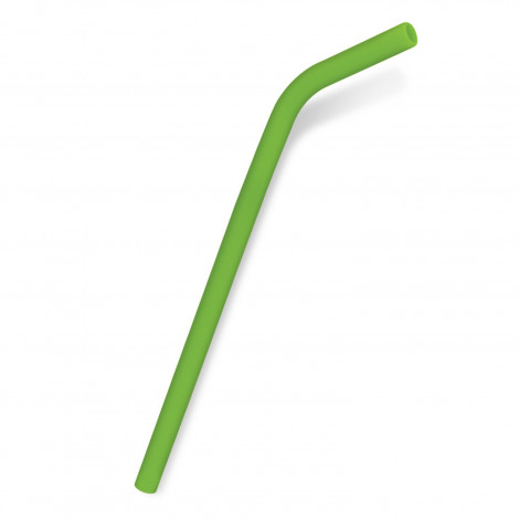 Silicone Straw 115163 | Bright Green