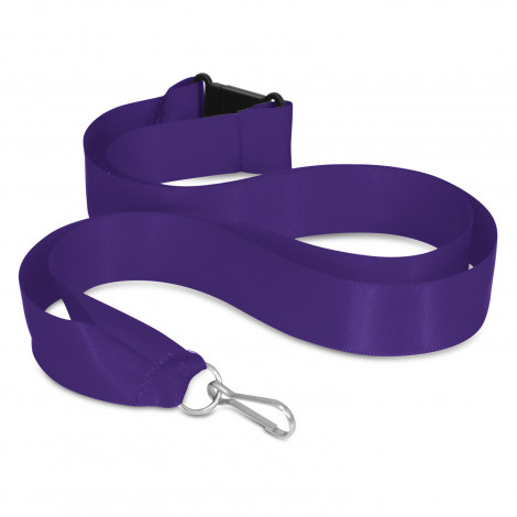 Ribbon Lanyard 115688 | Purple