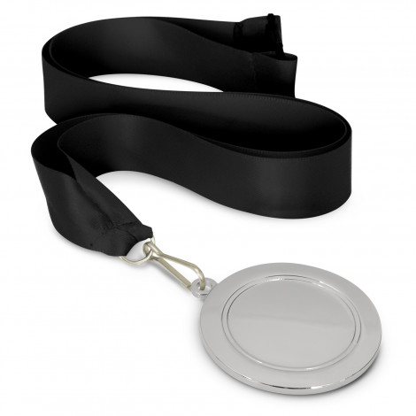Podium Medal - 65mm 115692 | Black/Silver