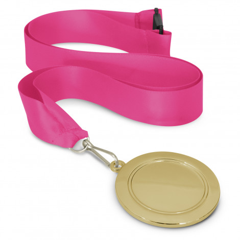 Podium Medal - 65mm 115692 | Pink/Gold