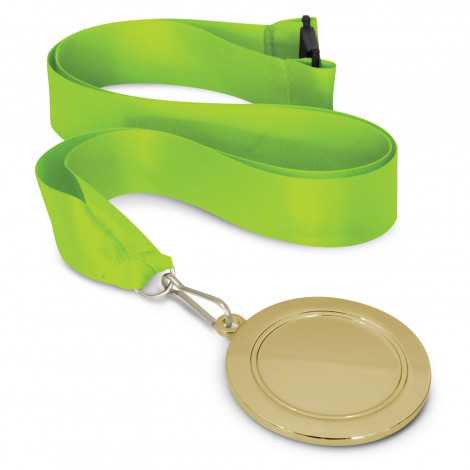 Podium Medal - 65mm 115692 | Bright Green/Gold