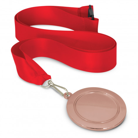 Podium Medal - 65mm 115692 | Red/Bronze