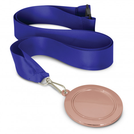 Podium Medal - 65mm 115692 | Dark Blue/Bronze
