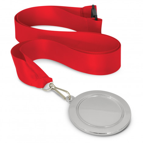 Podium Medal - 65mm 115692 | Red/Silver