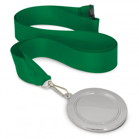 Podium Medal - 65mm 115692 | Dark Green/Silver