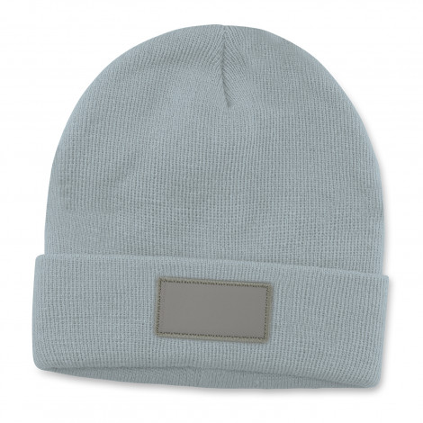 Everest Beanie with Patch 115716 | Light Grey
