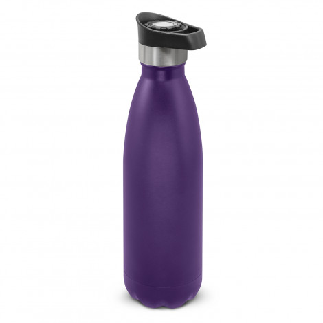 Mirage Powder Coated Vacuum Bottle - Push Button Lid 116525 | Purple