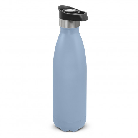 Mirage Powder Coated Vacuum Bottle - Push Button Lid 116525 | Pale Blue