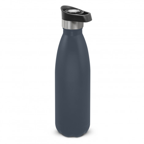 Mirage Powder Coated Vacuum Bottle - Push Button Lid 116525 | Petrol Blue