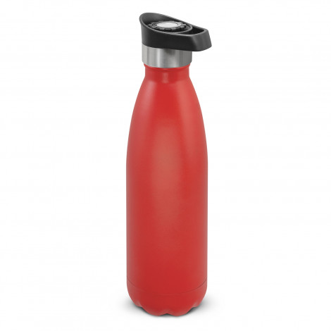 Mirage Powder Coated Vacuum Bottle - Push Button Lid 116525 | Red