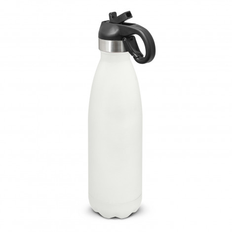 Mirage Powder Coated Vacuum Bottle - Flip Lid 116526 | White