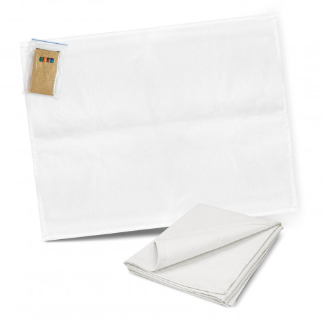 Cotton Colouring Tea Towel 116594 | White
