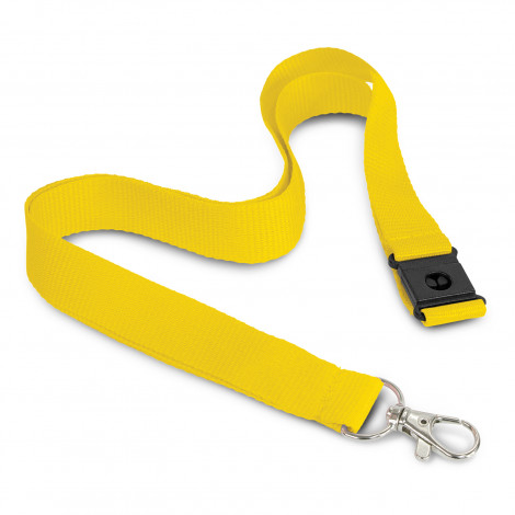 3D Logo Lanyard 116612 | Yellow