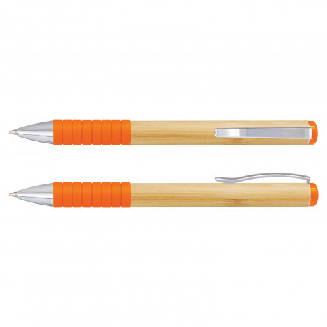 Bamboo Twist Pen 116651 | Orange
