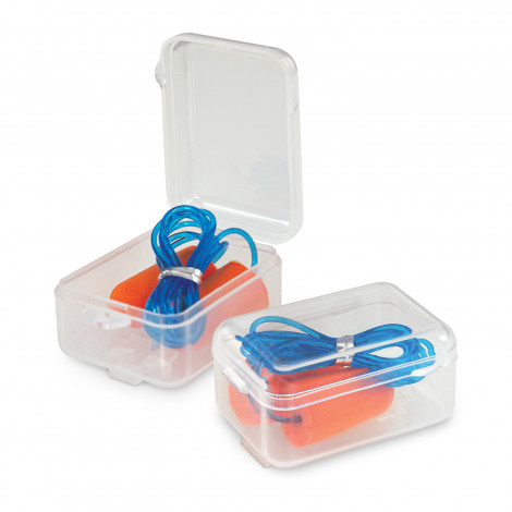 Foam Earplugs with Case 116683 | Orange
