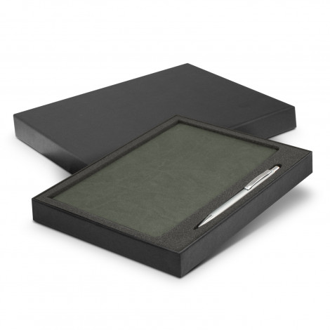 Demio Notebook and Pen Gift Set 116690 | Grey