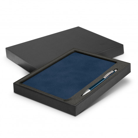 Demio Notebook and Pen Gift Set 116690 | Navy