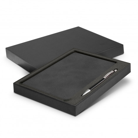 Demio Notebook and Pen Gift Set 116690 | Black