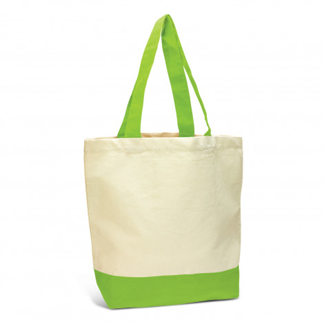 Sedona Canvas Tote Bag 116873 | Bright Green