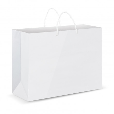 Extra Large Laminated Paper Carry Bag - Full Colour 116938 | White
