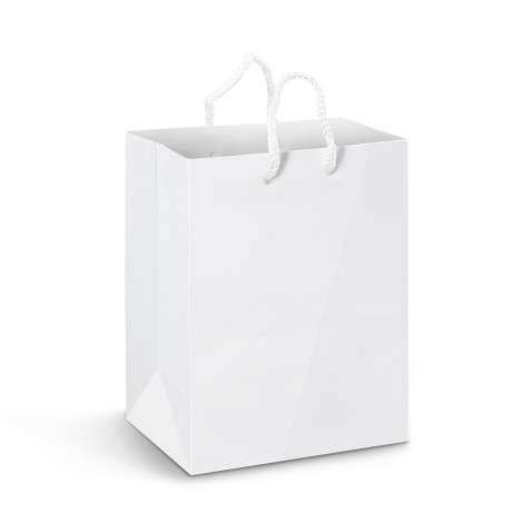 Large Laminated Paper Carry Bag - Full Colour 116941 | White