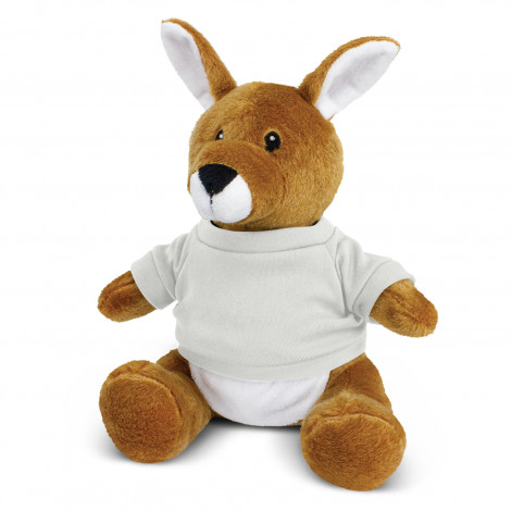 Kangaroo Plush Toy 117007 | White