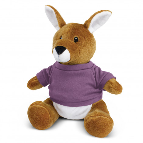 Kangaroo Plush Toy 117007 | Purple