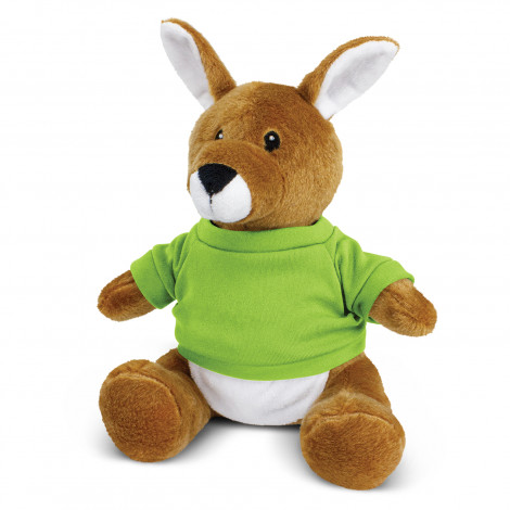 Kangaroo Plush Toy 117007 | Bright Green